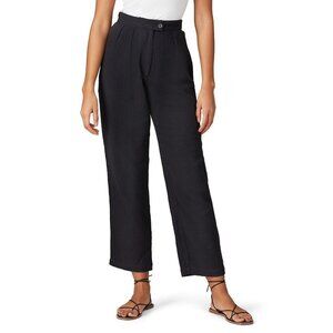 Flynn Skye Jason Black 100% Cotton High-Rise Pants Women's Size Medium M